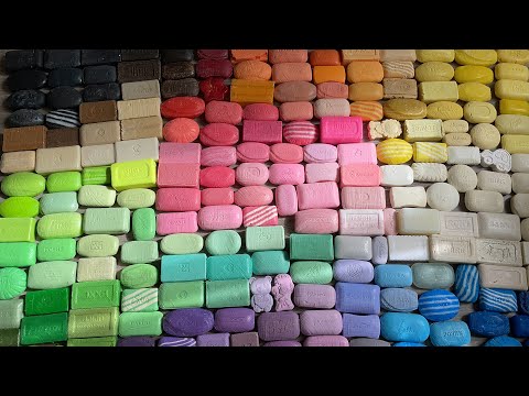 2 Hours Soap Cutting ASMR: 200 Satisfying Cubes