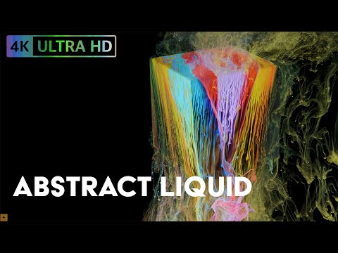 5 Hours Abstract Liquid Art in 4K: Relaxing Fluid Motion for Meditation