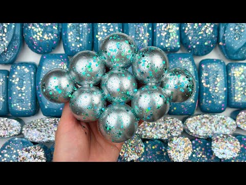 ASMR Soap Crushing: Satisfying Foam, Glitter & Starch Soap Cutting