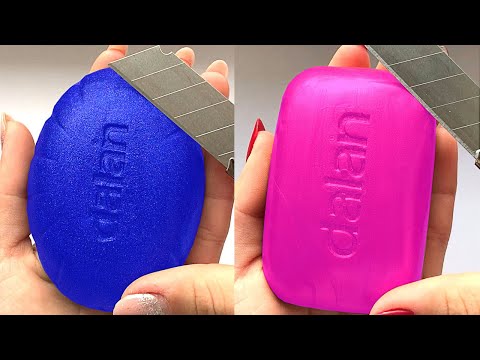 Pure Soap Carving ASMR: Best Soap Cutting Sounds No Music, Raw Audio