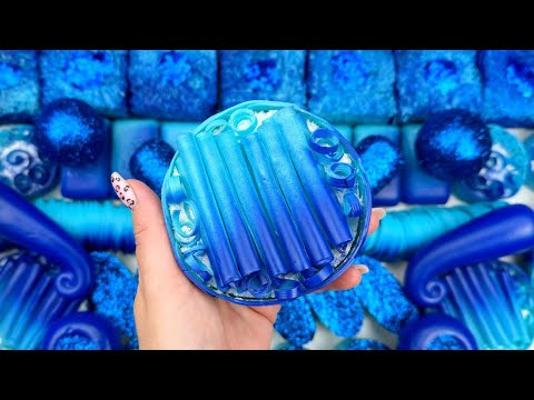 Relaxing ASMR Soap Crushing & Cutting with Glitter