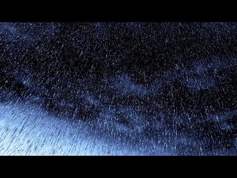 3 Hours of Calming Night Rain Sounds for Sleep – Dark Scre