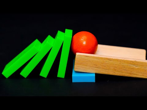 Satisfying Domino & Marble Tricks Relaxing Compilation