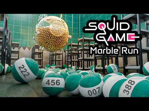 Squid Game Marble Run Season 2 & 3: A Soothing Build