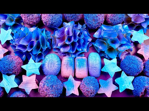 Calming ASMR Soap Crushing & Carving with Glitter Sounds