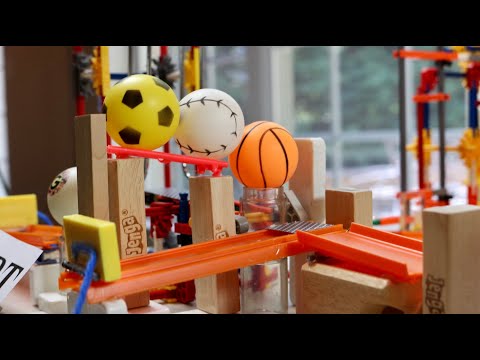 Marble Run Ambience | Background For Focus & Relaxation