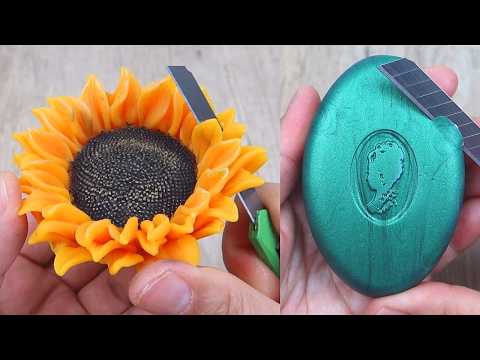 Satisfying Soap Cutting ASMR for Relaxation – Corte de jabón 1291