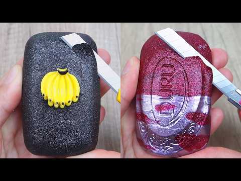 Satisfying Soap Cutting ASMR for Relaxation – Corte de Jab