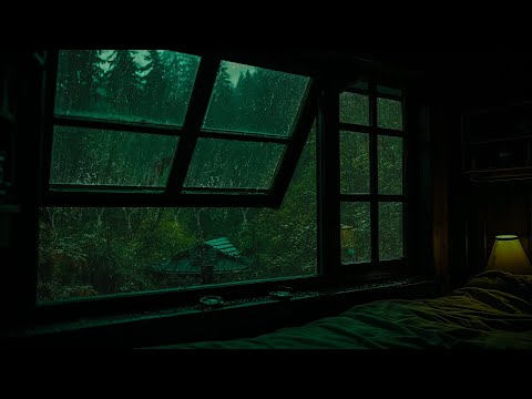 Escape into a Rainy World of Soothing Window Sounds