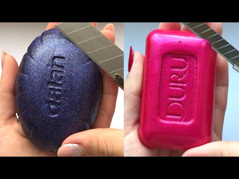 Silky Soap Carving ASMR | Smooth Shaving Sounds