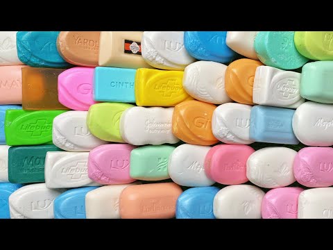 Satisfying ASMR Soap Cutting into Perfect Cubes No Talking