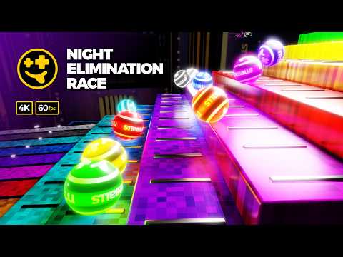 Calm Marble Race: Soothing Sensory Elimination Physics