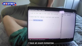 Annoying Step-Sister Keeps Distracting Me From Studying: Should I Fuck Her For That?