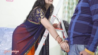 CuteSaree Bhabhi Gets Rough Anal Sex After Ice Massage Foreplay With Devar