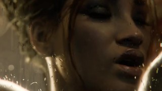 Cyberpunk 2077 Panam Gets Fucked Passionately in Steamy Shower