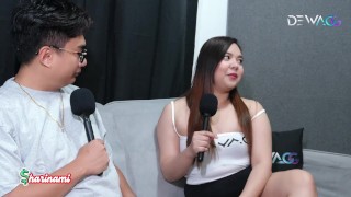 [DEWAGG PORN] SexyPodcast with Sharinami 2 | Hot Q&A Session