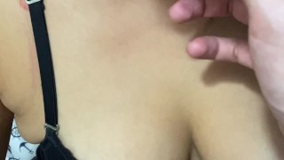 Egyptian Cuckold Nightmare: His Unsatisfied Wife Gets Absolutely Destroyed by Another Man!