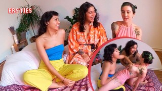 Ersties: Fun & Spontaneous Lesbian Session!(Hot Girl-on-Girl Action)