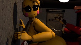 Foxy Fuck Toy Chica Teases with Intense Passionate Moves