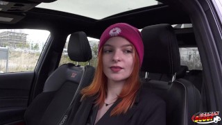GERMAN SCOUT: Skinny Redhead Foxy Icegram’s Loud & Wild First Anal Sex!