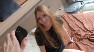 I Accidentally Caught My Stepsister Filming a Naughty Porn Video!