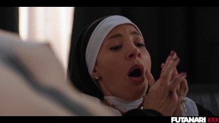 MILF vs Inked Shemale: Intense Battle Ends in Massive Cum Explosion Everywhere