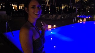 Public Slut Fucks the First Random Guy Who Walks Past Her | Street Sex Challenge