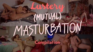 Real Amateur Couple Get Wild & Masturbate Together – Intimate Home Session