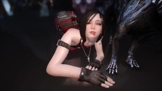 Skyrim Dark Fantasy: Ada Gets Ravaged by Monsters in an Epic Night of Filth