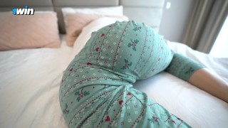 Sleeping Beauty: Stepsister Dreams About Her Stepbrother While He Fucks Her and Cums Inside