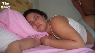 Spoiled Step-Sister’s Lazy Morning: From Demanding Cleaning to Intense Bedroom Fun
