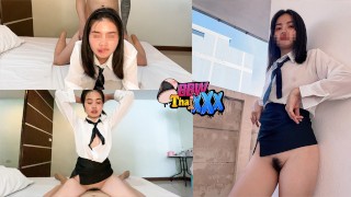 Tiny Office Babe Gets Devoured in Professional Suit | Hardcore Office Sex (Uncensored)