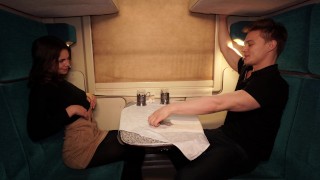Unexpected Train Encounter: Sirena Milano’s Wild Commute Turned into Hot Sex!(Funny & Steamy)