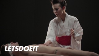 Vanessa Decker’s Deep Tissue Massage Turns Into an Insane Ride | LETSDOEIT EXCLUSIVE