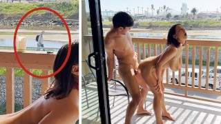 Wild Outdoor Public Sex – Real Arab Woman with Massive Tits Gets Fucked in Public