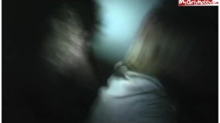 3 Men Wreck This Girl in Intense Pornokino Style Gangbang!