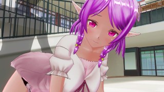 3D Hentai POV Cute Elf Deep Doggy Style Passionate Fuck