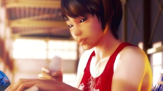 3D Hentai Rena Senpai Craves The Intense Sensual Baton Experience