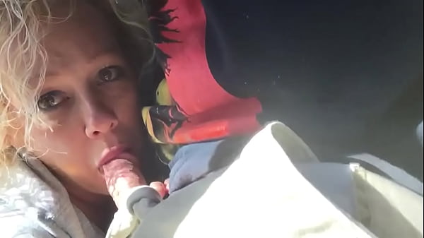 Amateur blowjob public with raw desire and thrilling hot excitement