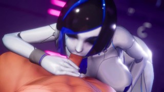 Android Slut Serves Her Captain in an Intimate Encounter