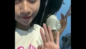 Asian beauty passionately masturbating her large voluptuous breasts