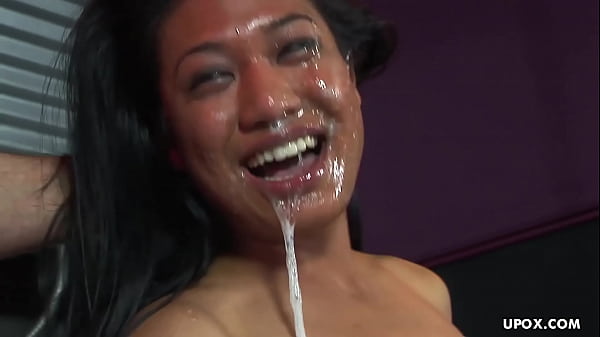 Asian girl seduces with passionate curves and intense pleasure play