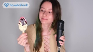 ASMR Wet Mouth Sounds Evoking Intimate Sensual Desires and Fantasies