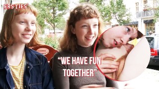 Blindfolded Aussie Babe Surprises Her Bestie With The Most Intense Blowjob Ever