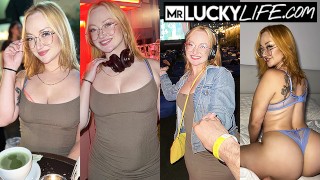 Blonde Babe Emma Magnolia’s Steamy Movie Night! Cozy Date Turns Filthy