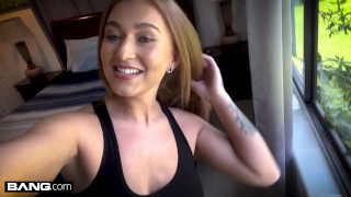 Callie Black Stunning Bubble Butt in Her First DP Gangbang