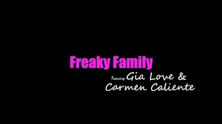 Carmen Caliente & Gia Love Passionately Fuck Stepbrothers Taboo Style