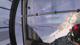Caught in 4K! Public Ski Lift Blowjob: High-Altitude Oral Thrills! (Ultra HD)