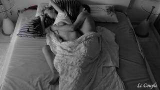 Caught On Camera: Amateur Couple’s Filthy Late Night Bedroom Session!