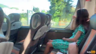 Cock Flashing on the Bus: I Helped This Stranger Jerk Off with My Hand!